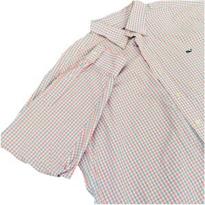 Vineyard Vines Blue and Pink Casual Button Down Shirt